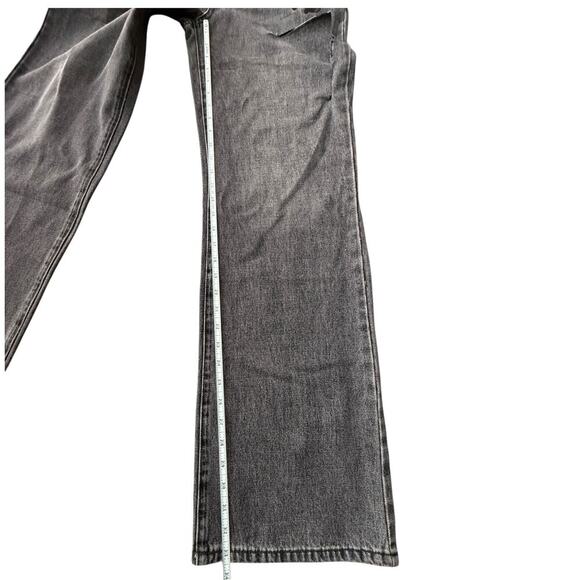 TATIKA long black cotton high waist jaens sz M - Picture 11 of 12